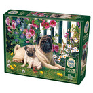 Cobble Hill: Pug Family | 1000 Piece Puzzle