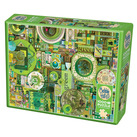 Cobble Hill: Green | 1000 Pieces Cobble Hill Puzzles