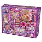 Cobble Hill: Purple | 1000 Pieces Cobble Hill Puzzles