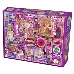 Cobble Hill: Purple | 1000 Pieces Cobble Hill Puzzles