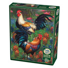 Cobble Hill: Roosters | 1000 Pieces Cobble Hill Puzzles