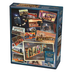 Cobble Hill: Doctor Who: Postcards | 1000 Pieces Cobble Hill Puzzles