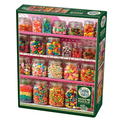 Cobble Hill: Candy Shelf | 1000 Pieces Cobble Hill Puzzles