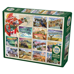 Cobble Hill: Greetings from Canada | 1000 Pieces Cobble Hill Puzzles