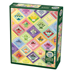 Cobble Hill: Fruit Basket Quilt | 1000 Pieces Cobble Hill Puzzles