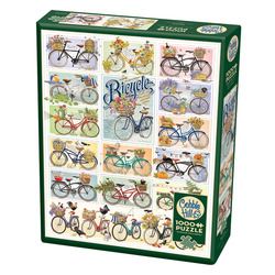 Cobble Hill: Bicycles | 1000 Pieces Cobble Hill Puzzles