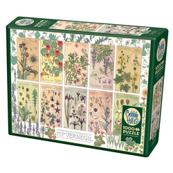 Cobble Hill: Botanicals by Verneuil | 1000 Pieces Cobble Hill Puzzles