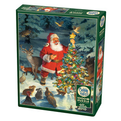 Cobble Hill: Santa's Tree | 1000 Pieces Cobble Hill Puzzles