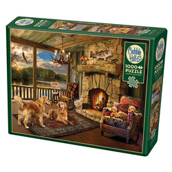 Cobble Hill: Lakeside Cabin | 1000 Pieces Cobble Hill Puzzles