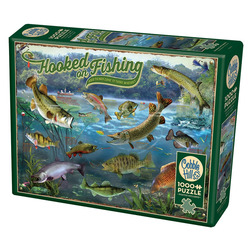 Cobble Hill: Hooked on Fishing | 1000 Pieces Cobble Hill Puzzles