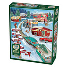 Cobble Hill: Christmas Campers | 1000 Pieces Cobble Hill Puzzles