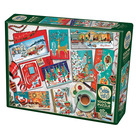 Cobble Hill: Mid Mod Season's Greetings | 1000 Pieces Cobble Hill Puzzles