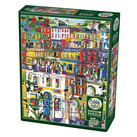 Cobble Hill: Thru Swirly Railings | 1000 Piece Puzzle