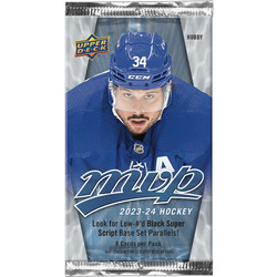 Upper Deck MVP Hockey 23/24 Hobby Box Pack Hockey Cards