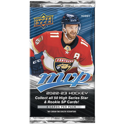 Upper Deck MVP Hockey 22/23 Hobby Pack Now In Stock