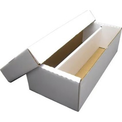 Cardboard Storage Box 14-1/2" x 7" x 4" (Holds 1600 Cards)