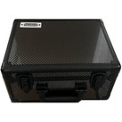 Graded Card Storage Case Heavy Duty 3 Row Silver/Grey