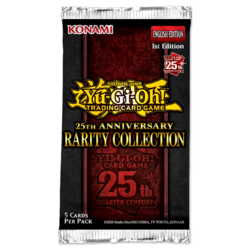 Yu-Gi-Oh! 25th Anniversary Rarity Collection Booster Pack Booster Packs